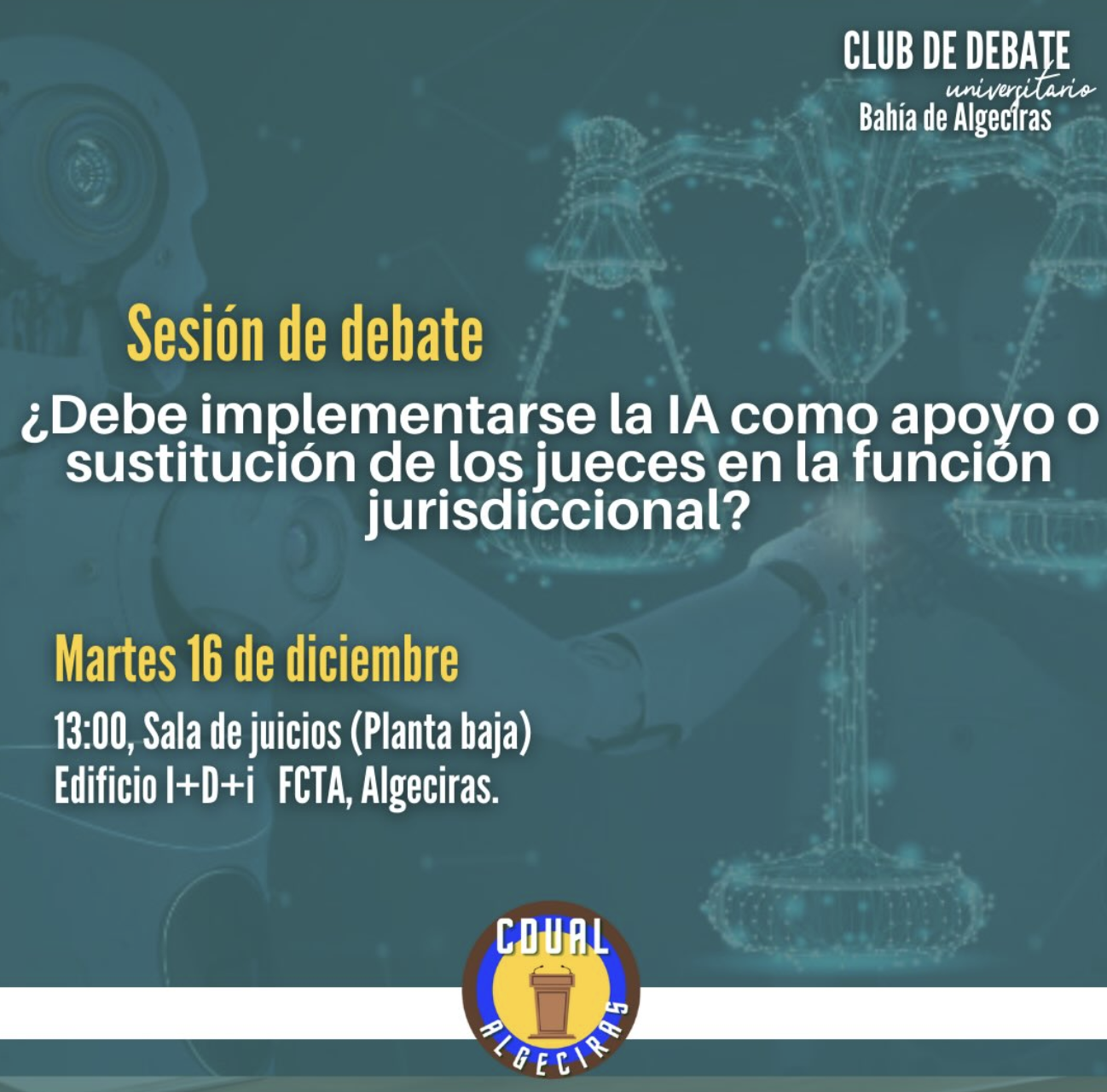¿Debe implementarse la inteligencia artificial como apoyo o sustitución de los jueces en la función jurisdiccional?